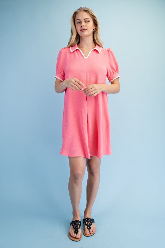 Bubblegum pink dress
