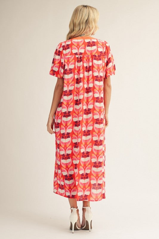 Colorful jodifil dress