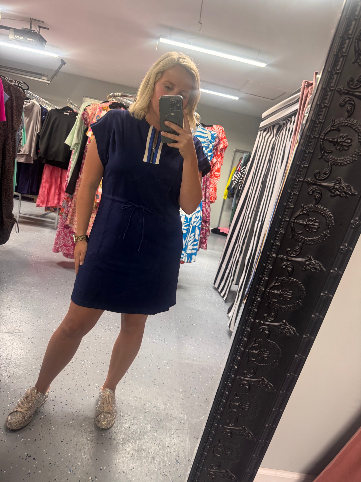 Navy Umgee dress