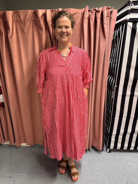 Umgee gingham dress